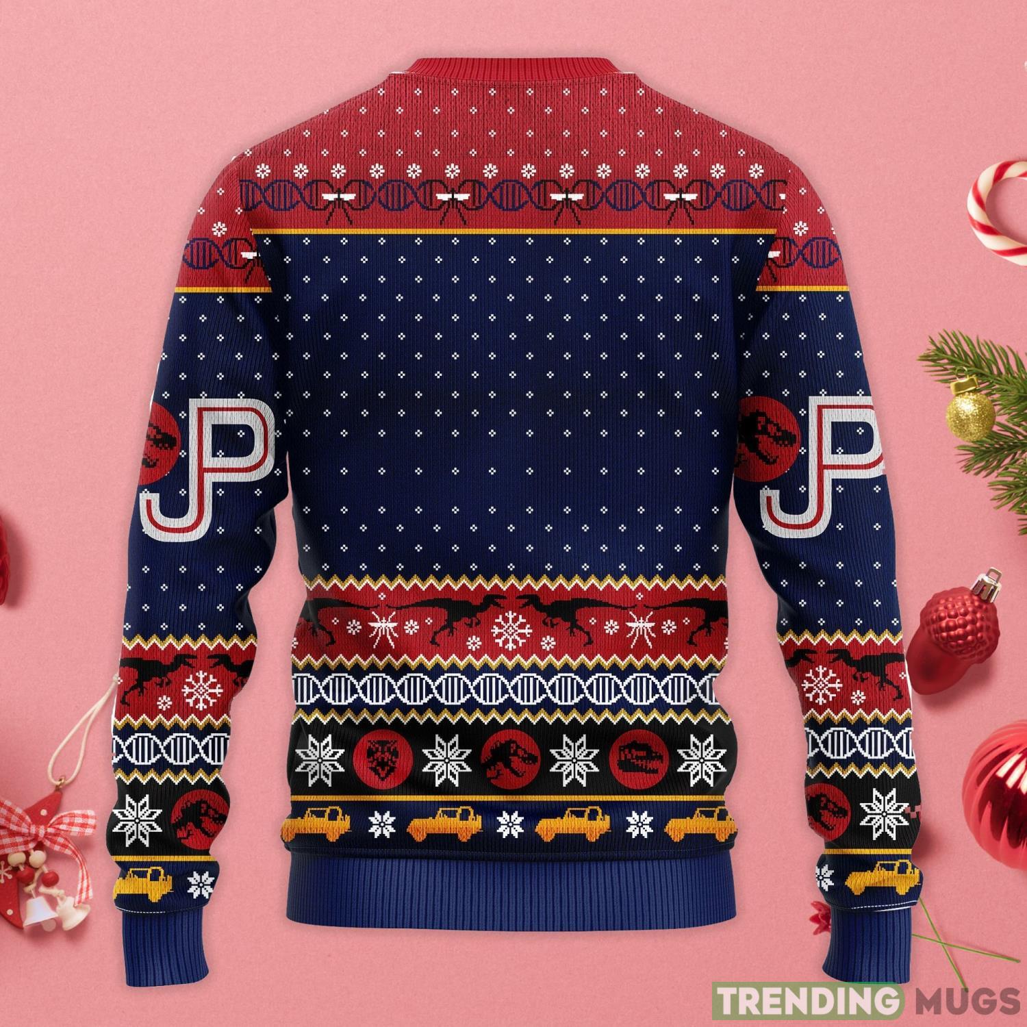 Jurrasic Park Christmas Gift Ugly Christmas Sweater 3D Sweater Jurrasic Park Christmas Gift Ugly Christmas Sweater 3D Sweater