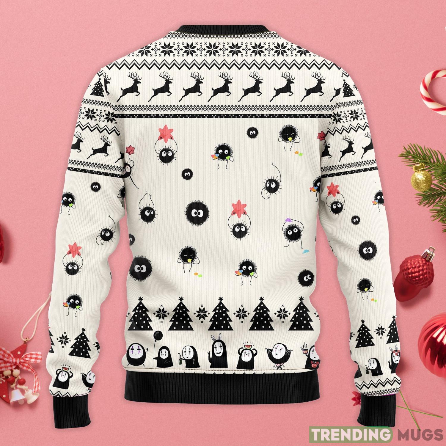 No Face White Christmas Gift Ugly Christmas Sweater 3D Sweater No Face White Christmas Gift Ugly Christmas Sweater 3D Sweater