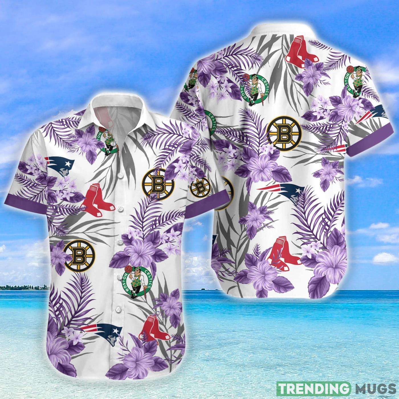 Purple Style Boston Aloha Hawaiian Shirt For Fans Hawaiian Shirt Purple Style Boston Aloha Hawaiian Shirt For Fans Hawaiian Shirt
