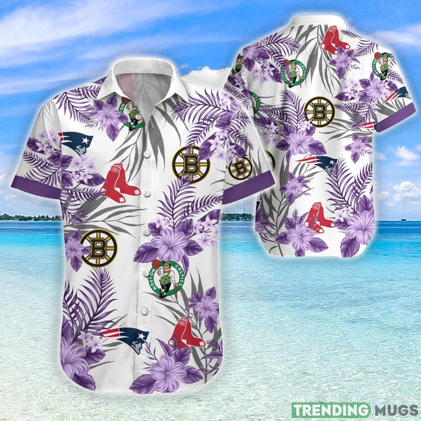 Purple Style Boston Aloha Hawaiian Shirt For Fans Product Photo 1 Purple Style Boston Aloha Hawaiian Shirt For Fans Product Photo 1