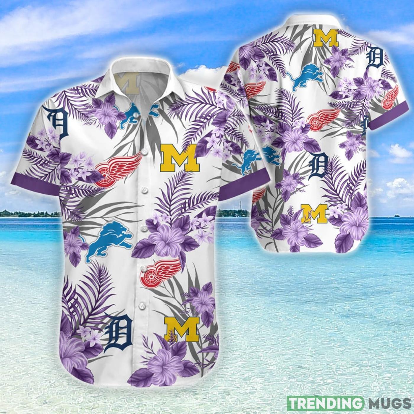 Purple Style Michigan Aloha Hawaiian Shirt For Fans Product Photo 1 Purple Style Michigan Aloha Hawaiian Shirt For Fans Product Photo 1