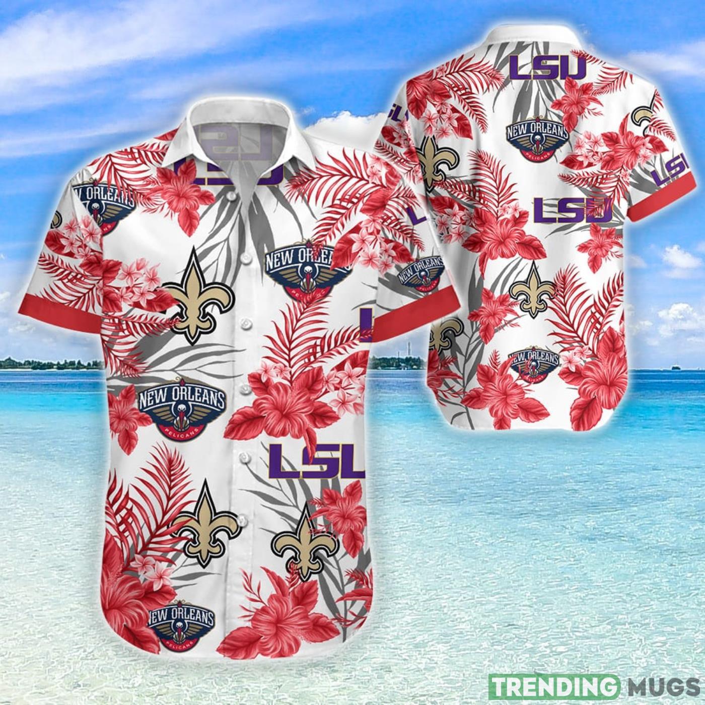 Red Style Louisiana Aloha Hawaiian Shirt For Fans Product Photo 1 Red Style Louisiana Aloha Hawaiian Shirt For Fans Product Photo 1