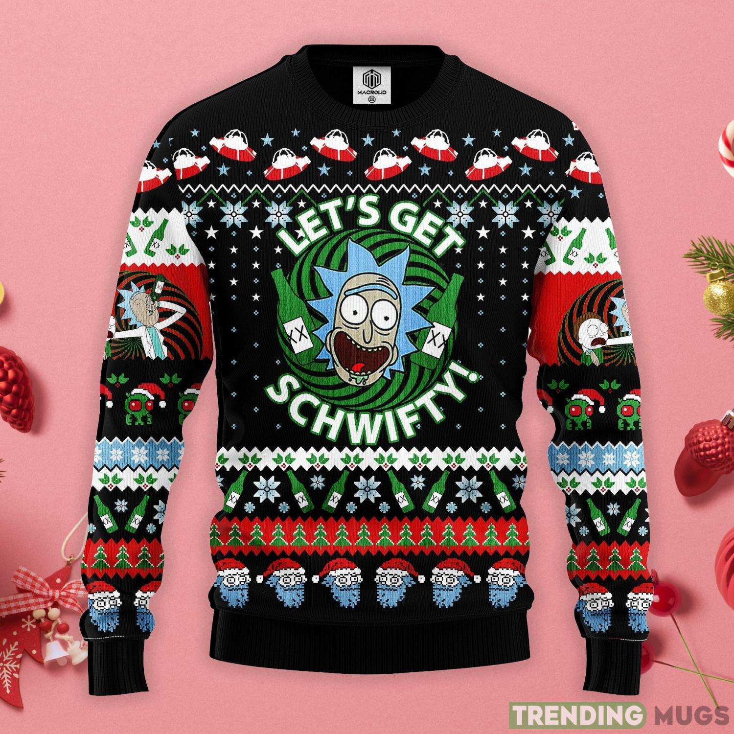 Rick And Morty Let Christmas Gift Ugly Christmas Sweater Product Photo 1 Rick And Morty Let Christmas Gift Ugly Christmas Sweater Product Photo 1