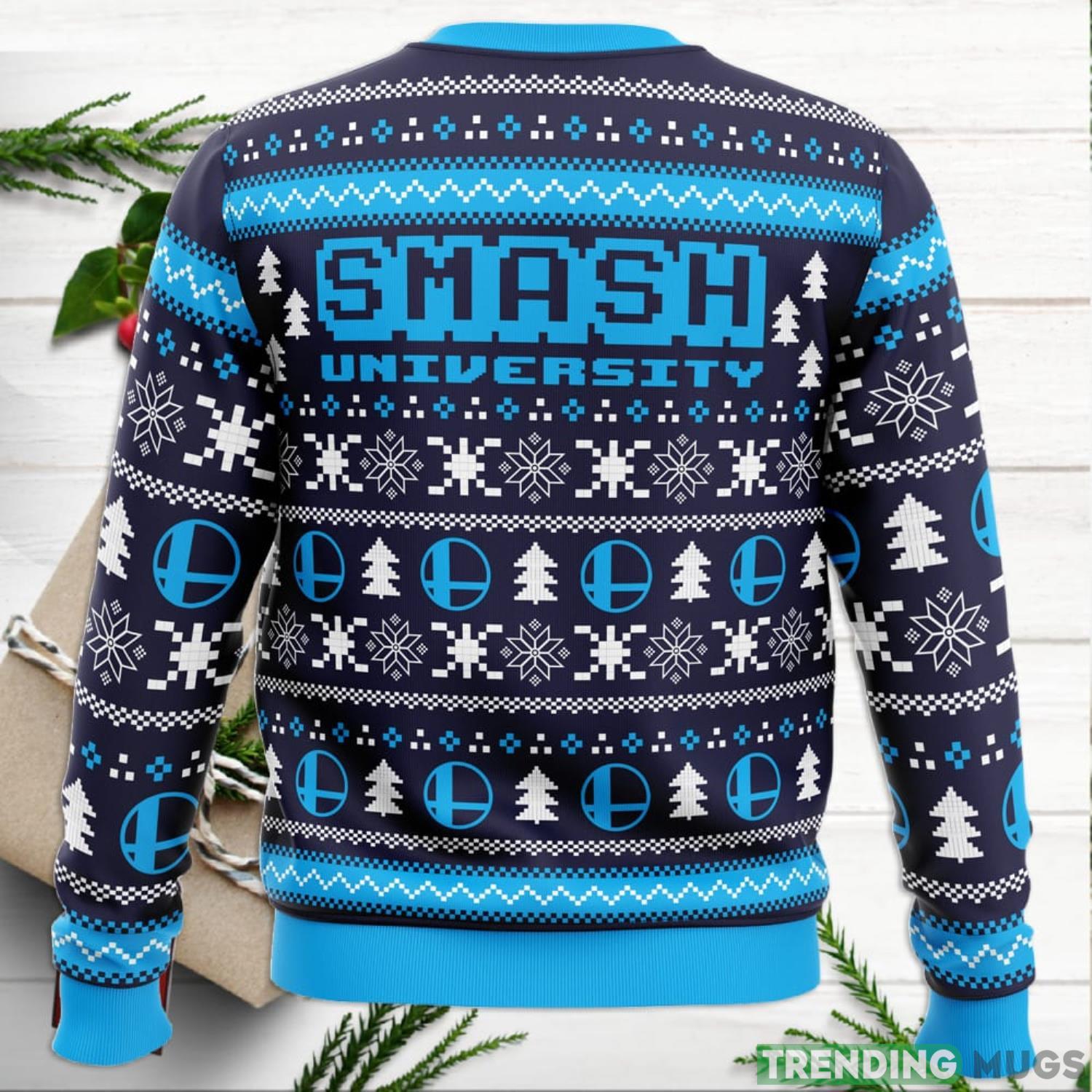 Smash University Super Smash Bros Ugly Christmas Sweater For Men And Women 3D Sweater Smash University Super Smash Bros Ugly Christmas Sweater For Men And Women 3D Sweater