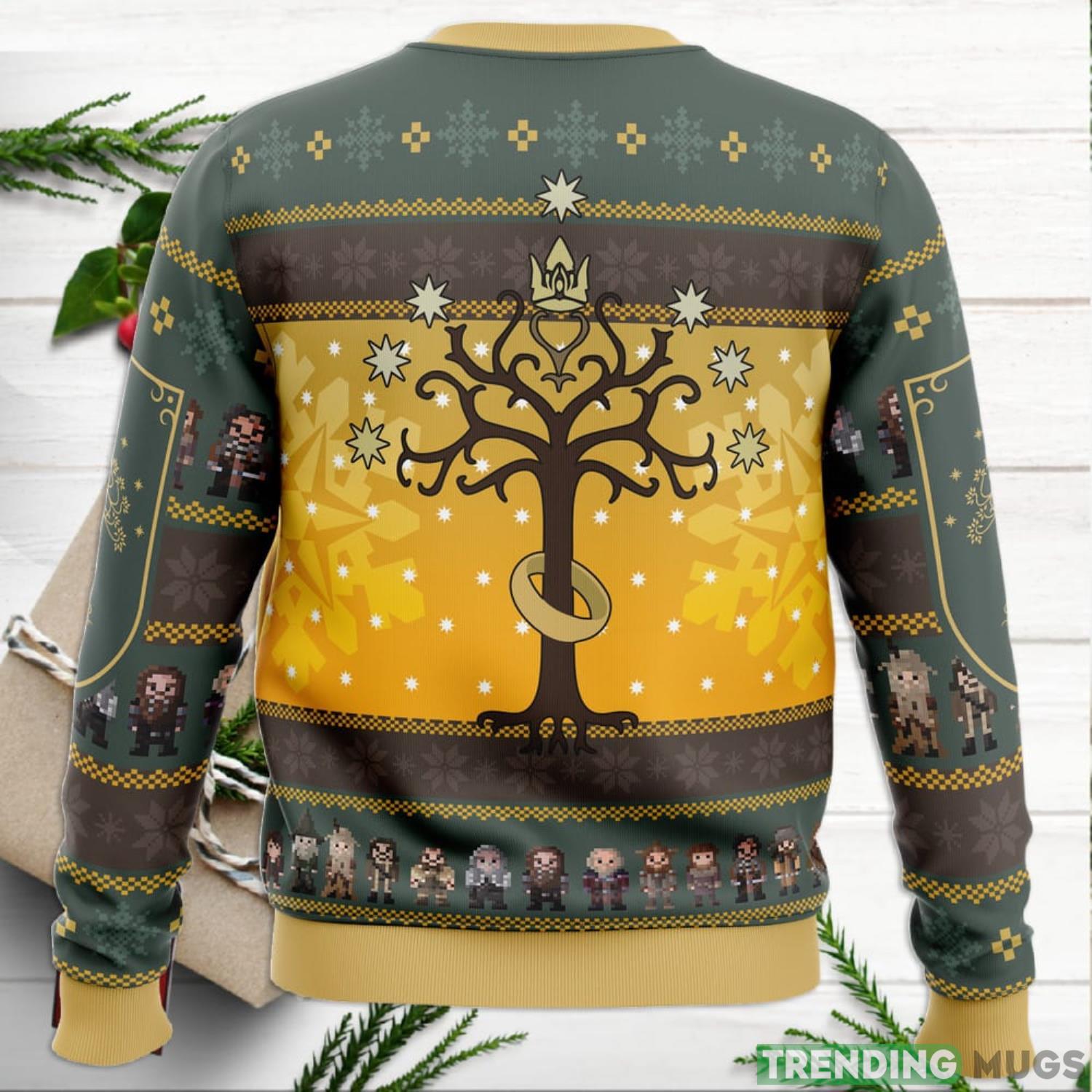 Spend Christmas in Fellowship The Lord of the Rings Ugly Christmas Sweater For Men And Women 3D Sweater Spend Christmas in Fellowship The Lord of the Rings Ugly Christmas Sweater For Men And Women 3D Sweater