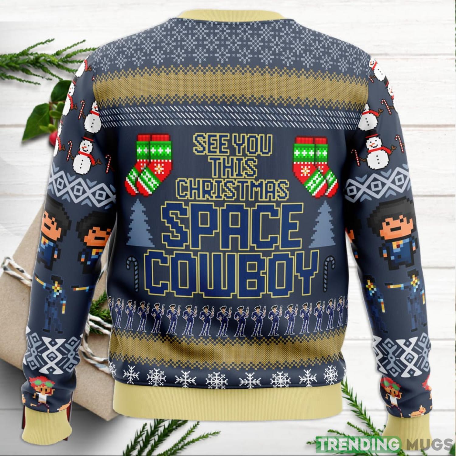 Spike Spiegel Cowboy Bebop Ugly Christmas Sweater For Men And Women 3D Sweater Spike Spiegel Cowboy Bebop Ugly Christmas Sweater For Men And Women 3D Sweater