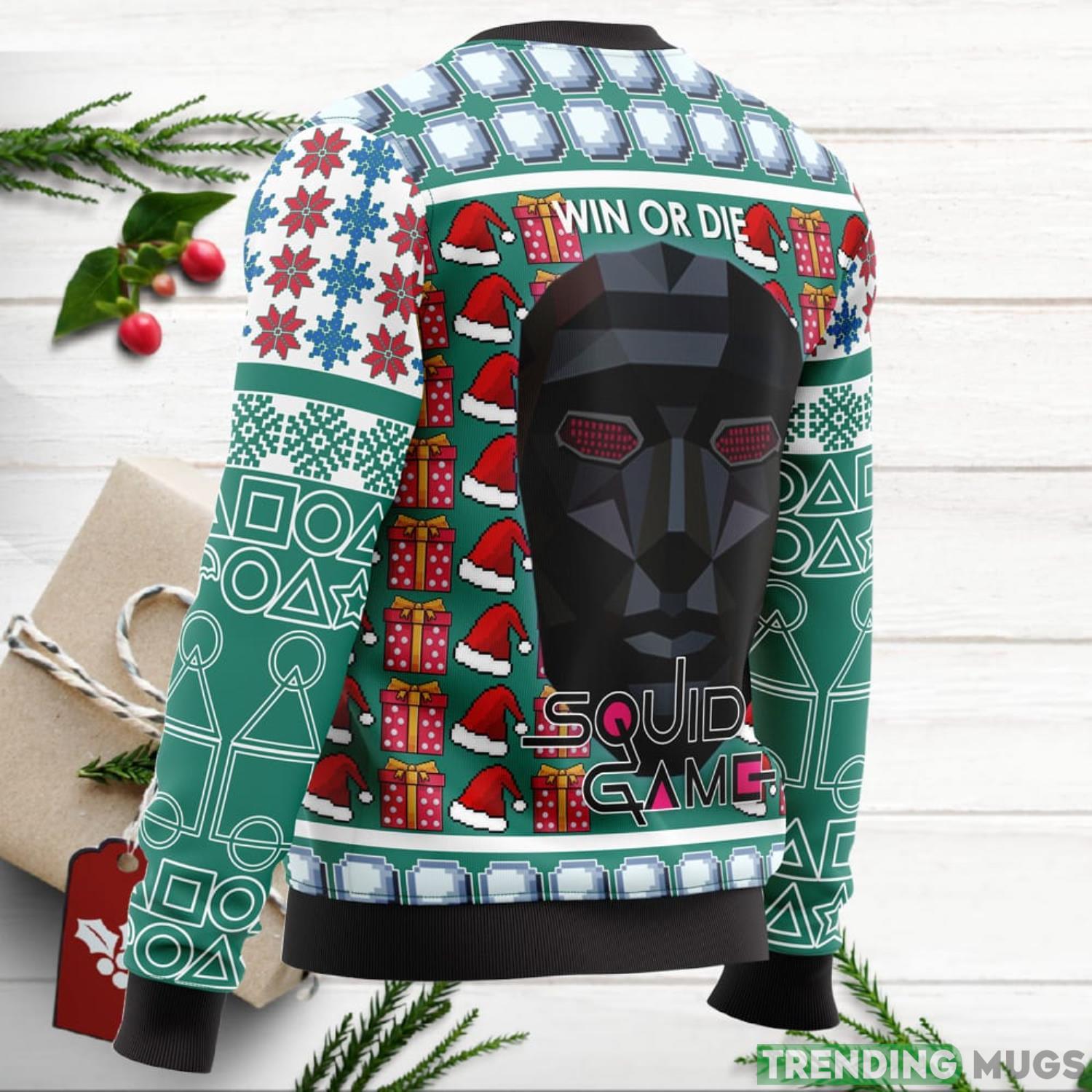 Squid Game Invitation Ugly Christmas Sweater For Men And Women 3D Sweater Squid Game Invitation Ugly Christmas Sweater For Men And Women 3D Sweater