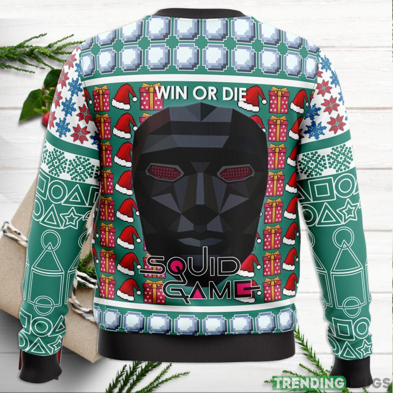 Squid Game Invitation Ugly Christmas Sweater For Men And Women 3D Sweater Squid Game Invitation Ugly Christmas Sweater For Men And Women 3D Sweater