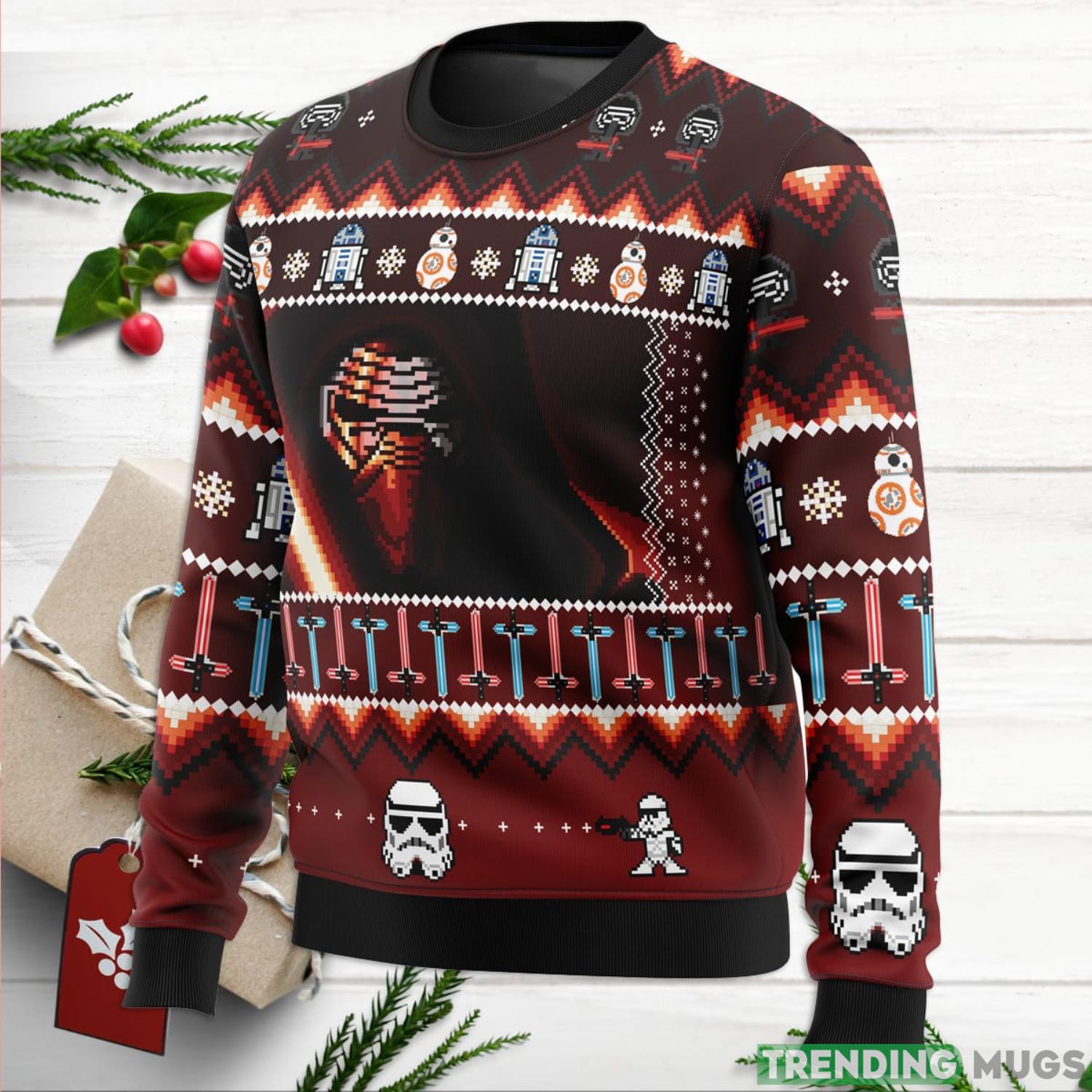 Star Wars Christmas Awakens Ugly Christmas Sweater For Men And Women 3D Sweater Star Wars Christmas Awakens Ugly Christmas Sweater For Men And Women 3D Sweater