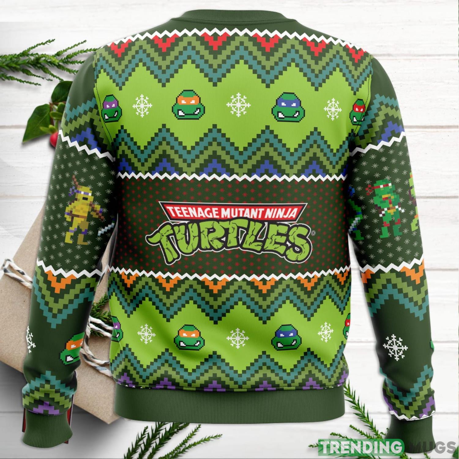 Teenage Mutant Ninja Turtles Ugly Christmas Sweater For Men And Women 3D Sweater Teenage Mutant Ninja Turtles Ugly Christmas Sweater For Men And Women 3D Sweater