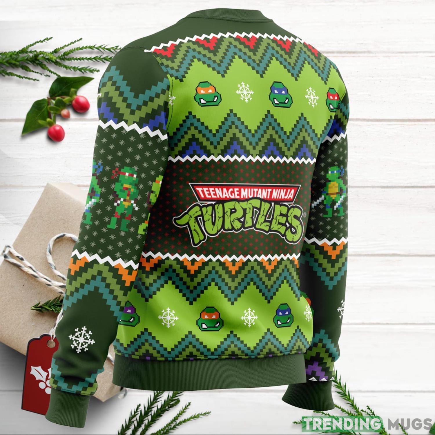 Teenage Mutant Ninja Turtles Ugly Christmas Sweater For Men And Women 3D Sweater Teenage Mutant Ninja Turtles Ugly Christmas Sweater For Men And Women 3D Sweater