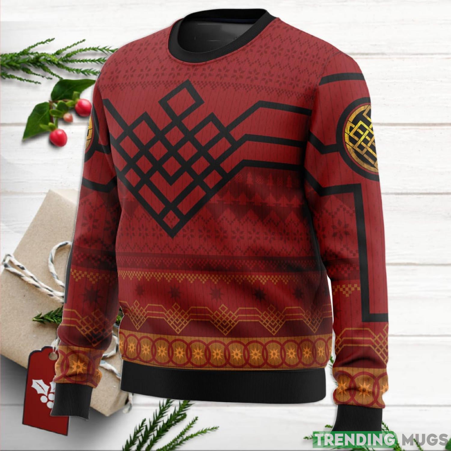 Ten Golden Rings Shang Chi Marvel Ugly Christmas Sweater For Men And Women 3D Sweater Ten Golden Rings Shang Chi Marvel Ugly Christmas Sweater For Men And Women 3D Sweater