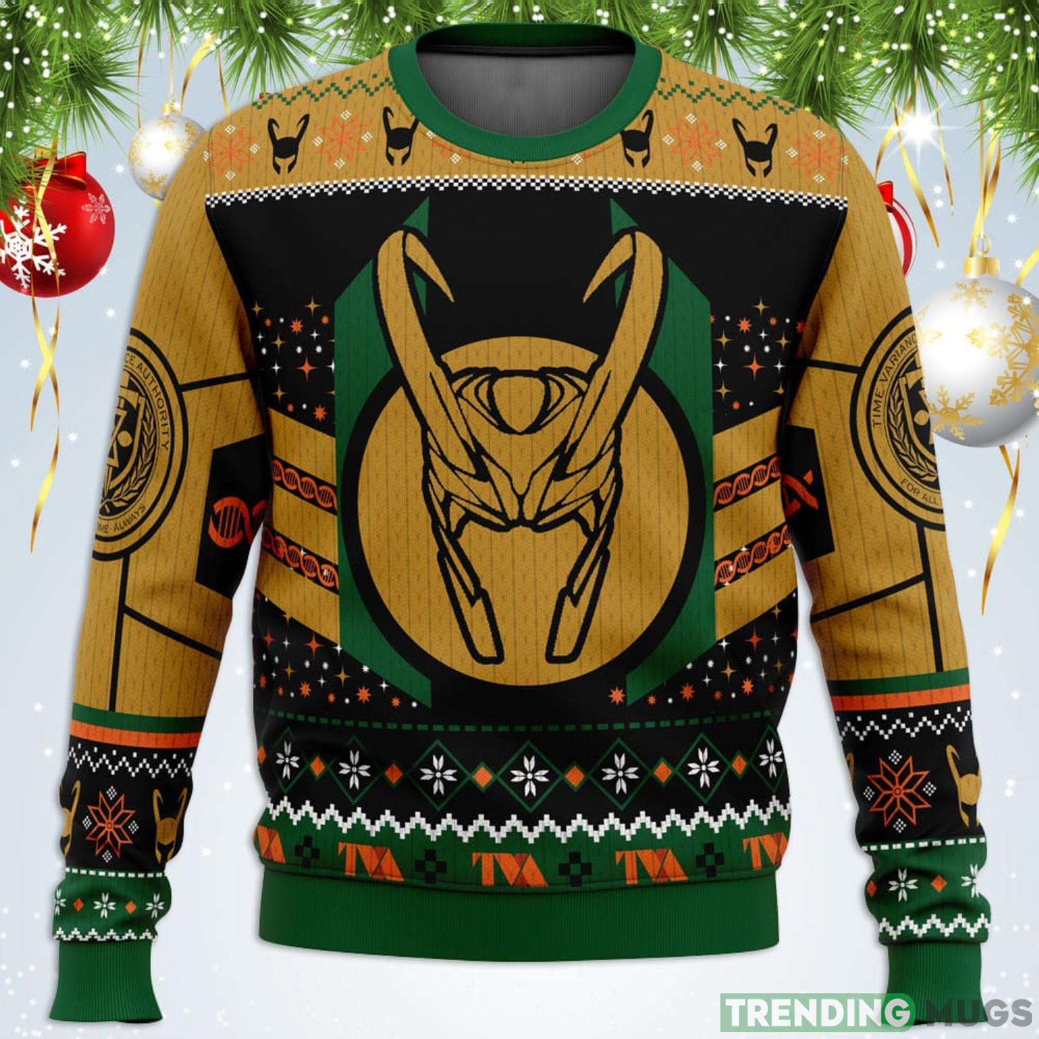 The Christmas Variant Loki Ugly Christmas Sweater For Men And Women Product Photo 1 The Christmas Variant Loki Ugly Christmas Sweater For Men And Women Product Photo 1
