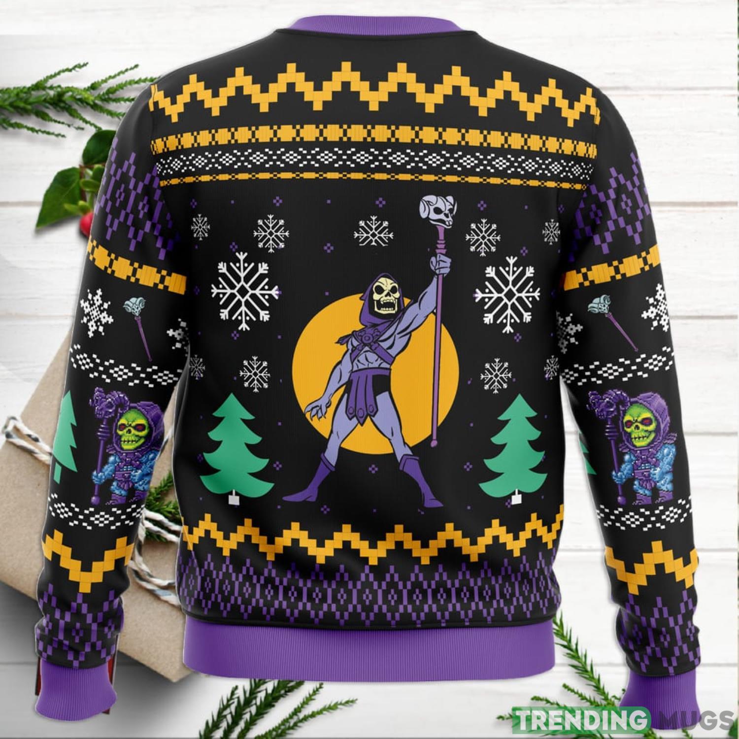 The Evil Power of Christmas He Man Ugly Christmas Sweater For Men And Women 3D Sweater The Evil Power of Christmas He Man Ugly Christmas Sweater For Men And Women 3D Sweater