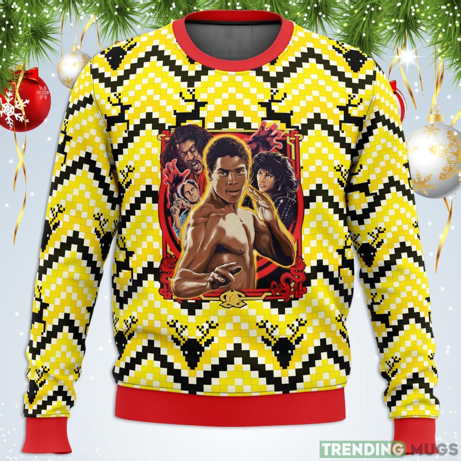 The Last Dragon Ugly Christmas Sweater For Men And Women Product Photo 1 The Last Dragon Ugly Christmas Sweater For Men And Women Product Photo 1