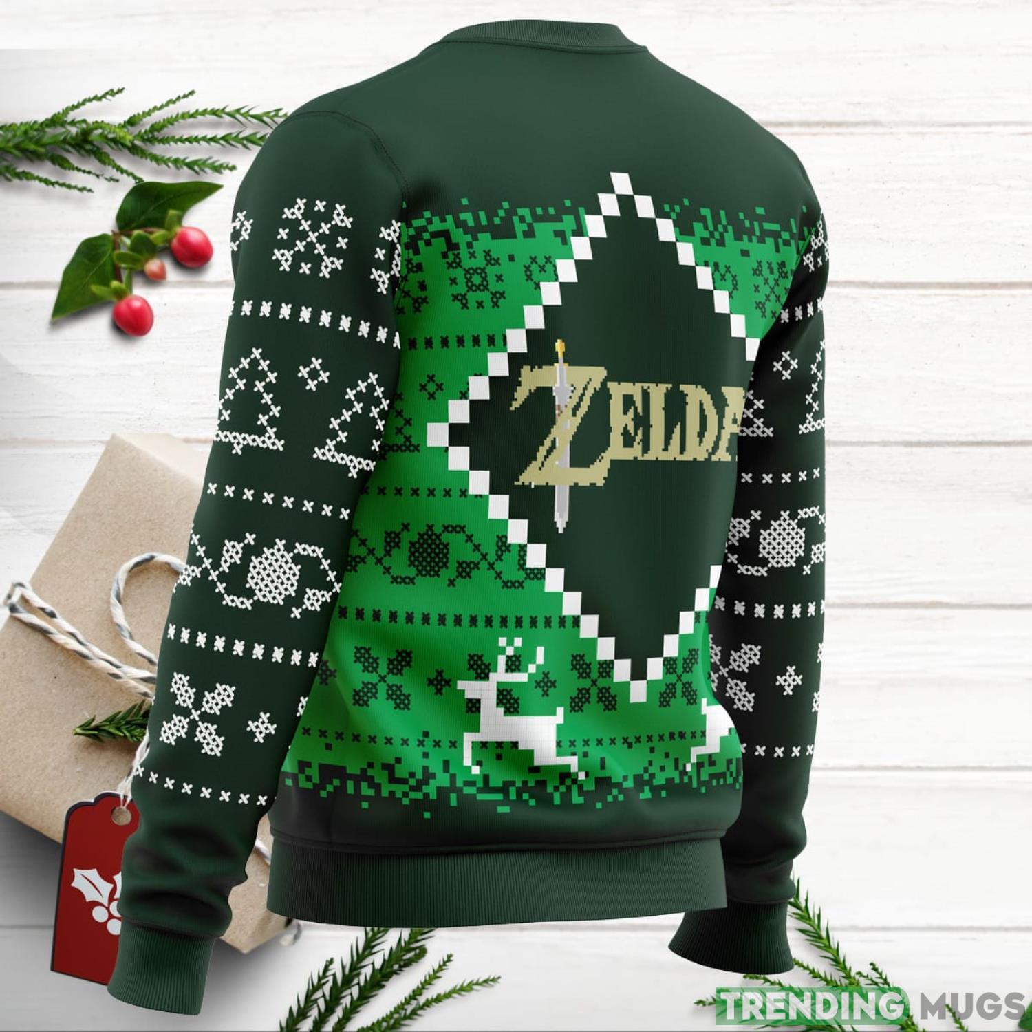 The Legend of Christmas Zelda Ugly Christmas Sweater For Men And Women 3D Sweater The Legend of Christmas Zelda Ugly Christmas Sweater For Men And Women 3D Sweater