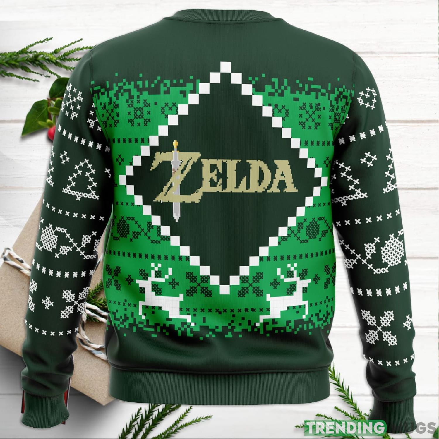 The Legend of Christmas Zelda Ugly Christmas Sweater For Men And Women 3D Sweater The Legend of Christmas Zelda Ugly Christmas Sweater For Men And Women 3D Sweater