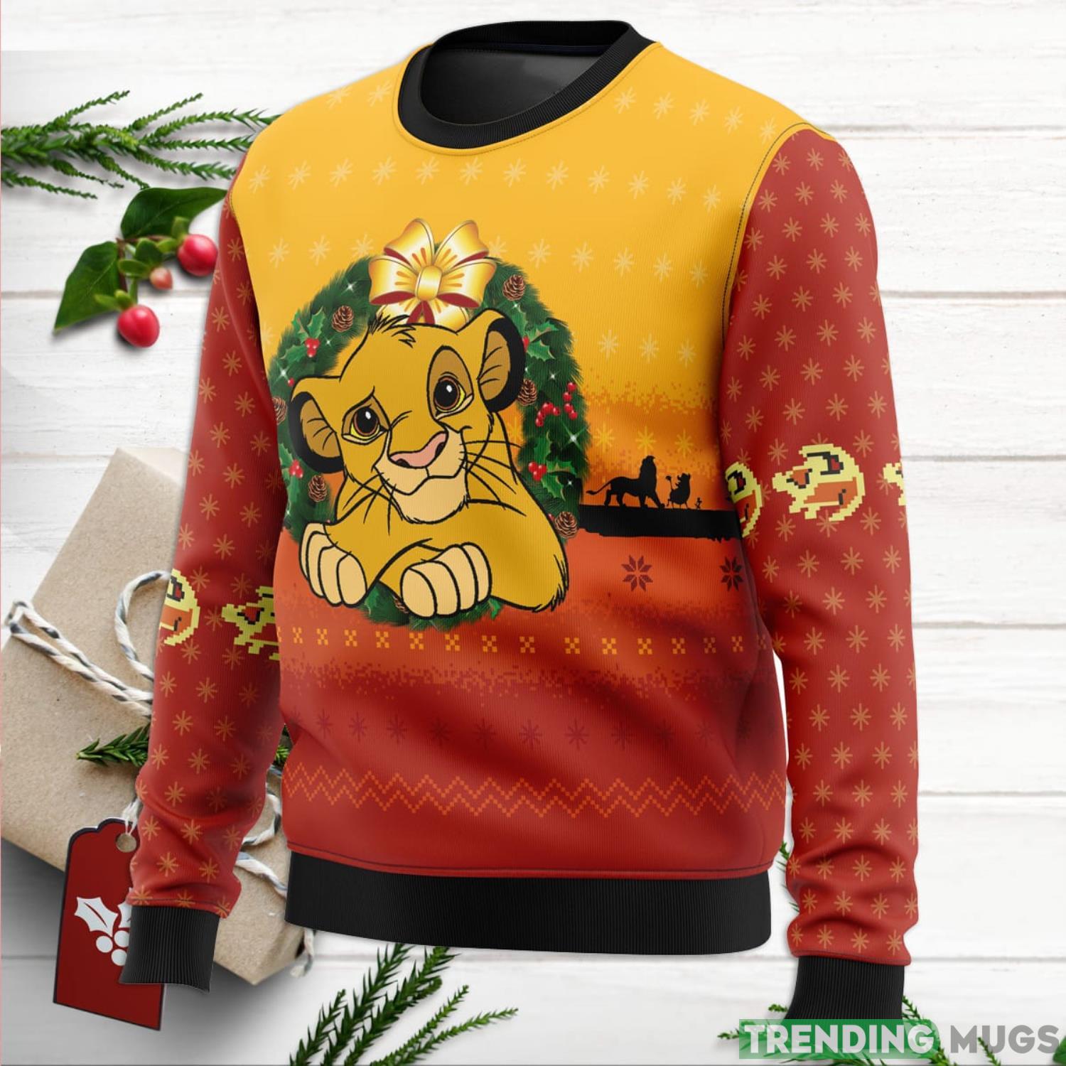 The Lion King Ugly Christmas Sweater For Men And Women 3D Sweater The Lion King Ugly Christmas Sweater For Men And Women 3D Sweater