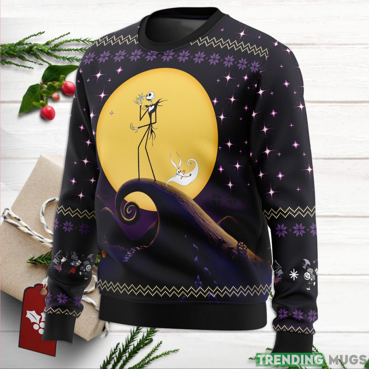 The Nightmare Before Christmas Ugly Christmas Sweater For Men And Women 3D Sweater The Nightmare Before Christmas Ugly Christmas Sweater For Men And Women 3D Sweater