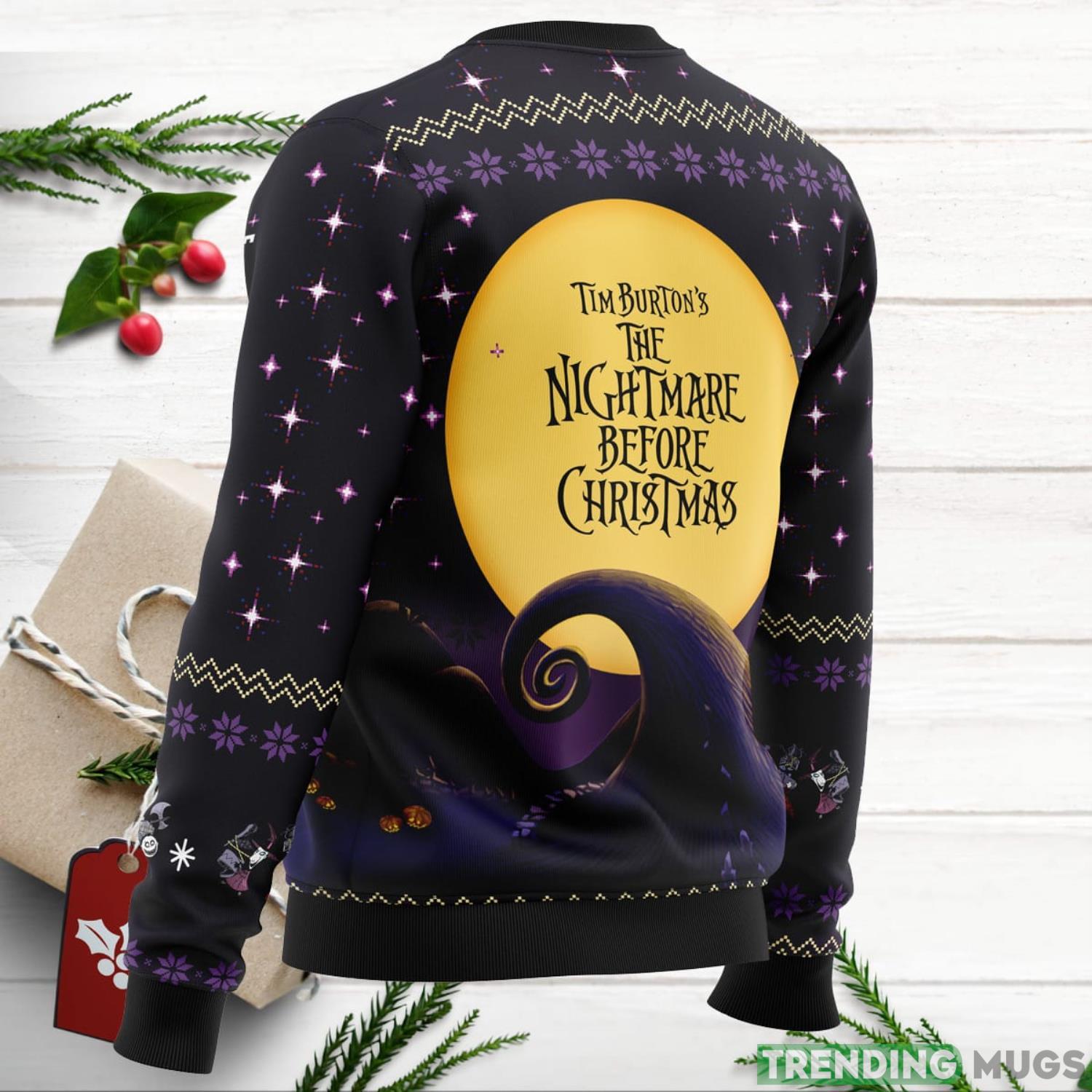 The Nightmare Before Christmas Ugly Christmas Sweater For Men And Women 3D Sweater The Nightmare Before Christmas Ugly Christmas Sweater For Men And Women 3D Sweater