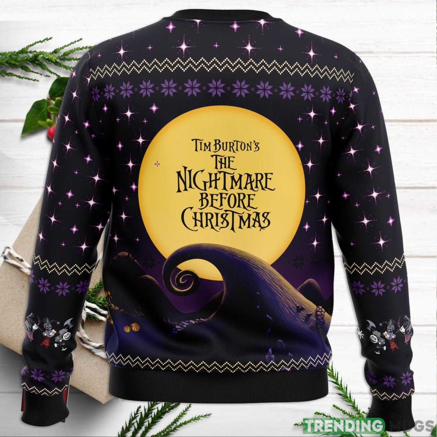 The Nightmare Before Christmas Ugly Christmas Sweater For Men And Women 3D Sweater The Nightmare Before Christmas Ugly Christmas Sweater For Men And Women 3D Sweater