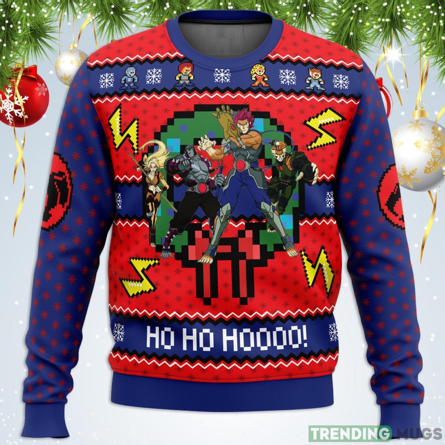 ThunderCats Ugly Christmas Sweater For Men And Women Product Photo 1 ThunderCats Ugly Christmas Sweater For Men And Women Product Photo 1