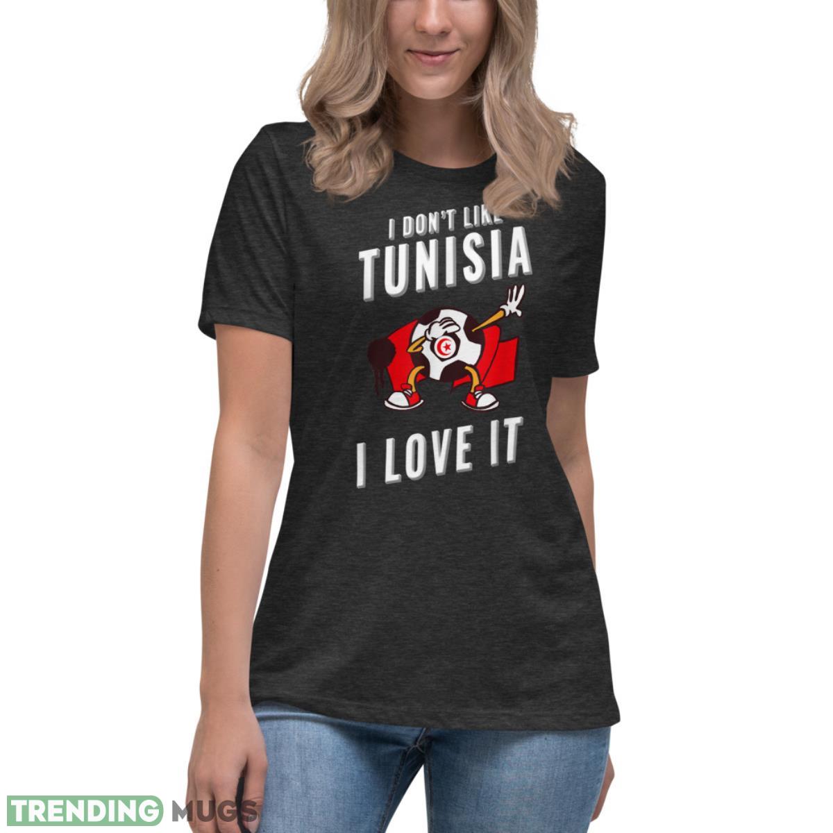 Tunisia soccer supporters fun flag design Shirt Dark Shirt Tunisia soccer supporters fun flag design Shirt Dark Shirt