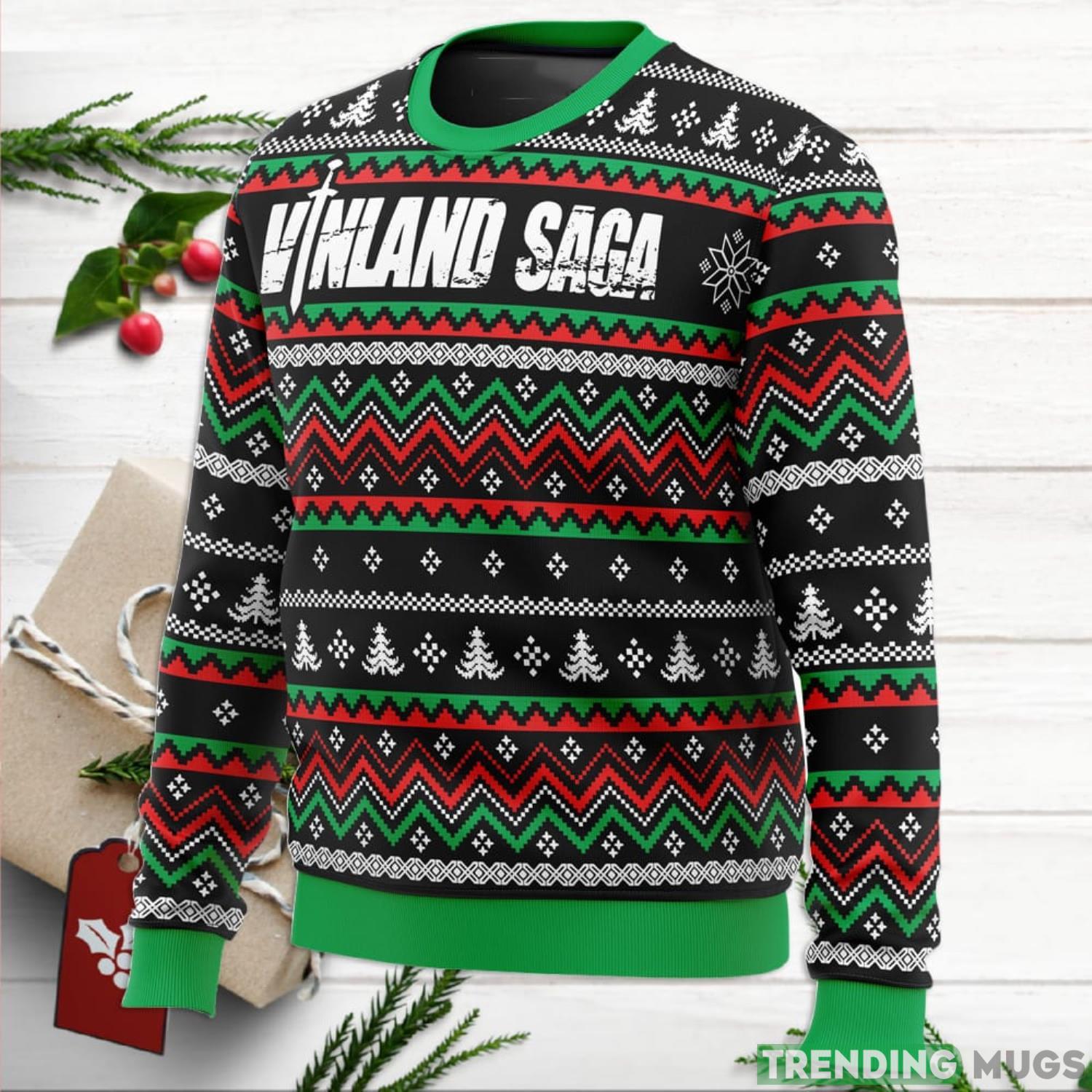 Viking Ship Vinland Saga Christmas Sweater 3D Sweater Viking Ship Vinland Saga Christmas Sweater 3D Sweater