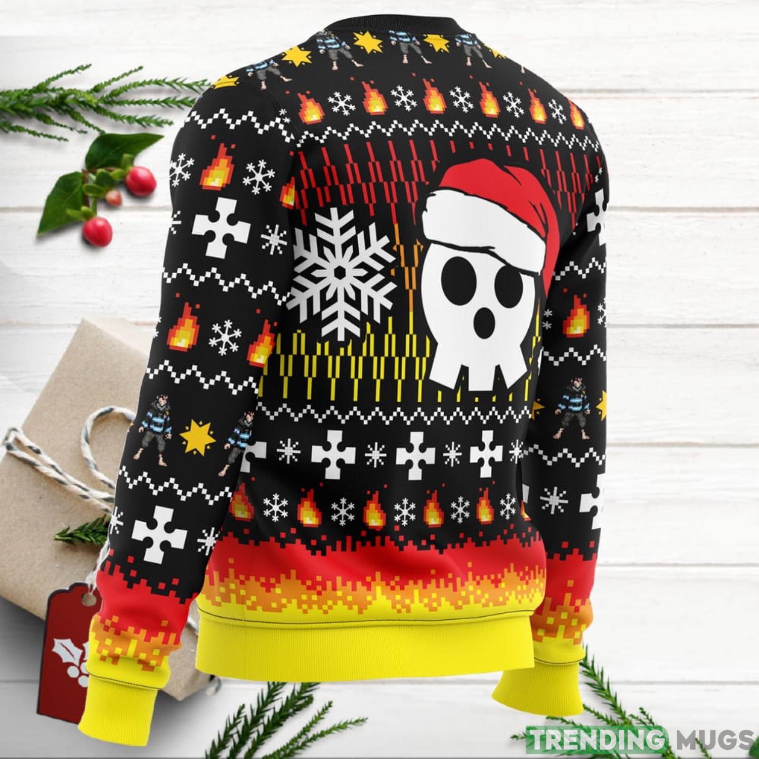 We Didn’t Start the Fire this Christmas Fire Force Ugly Christmas Sweater For Men And Women 3D Sweater We Didn’t Start the Fire this Christmas Fire Force Ugly Christmas Sweater For Men And Women 3D Sweater