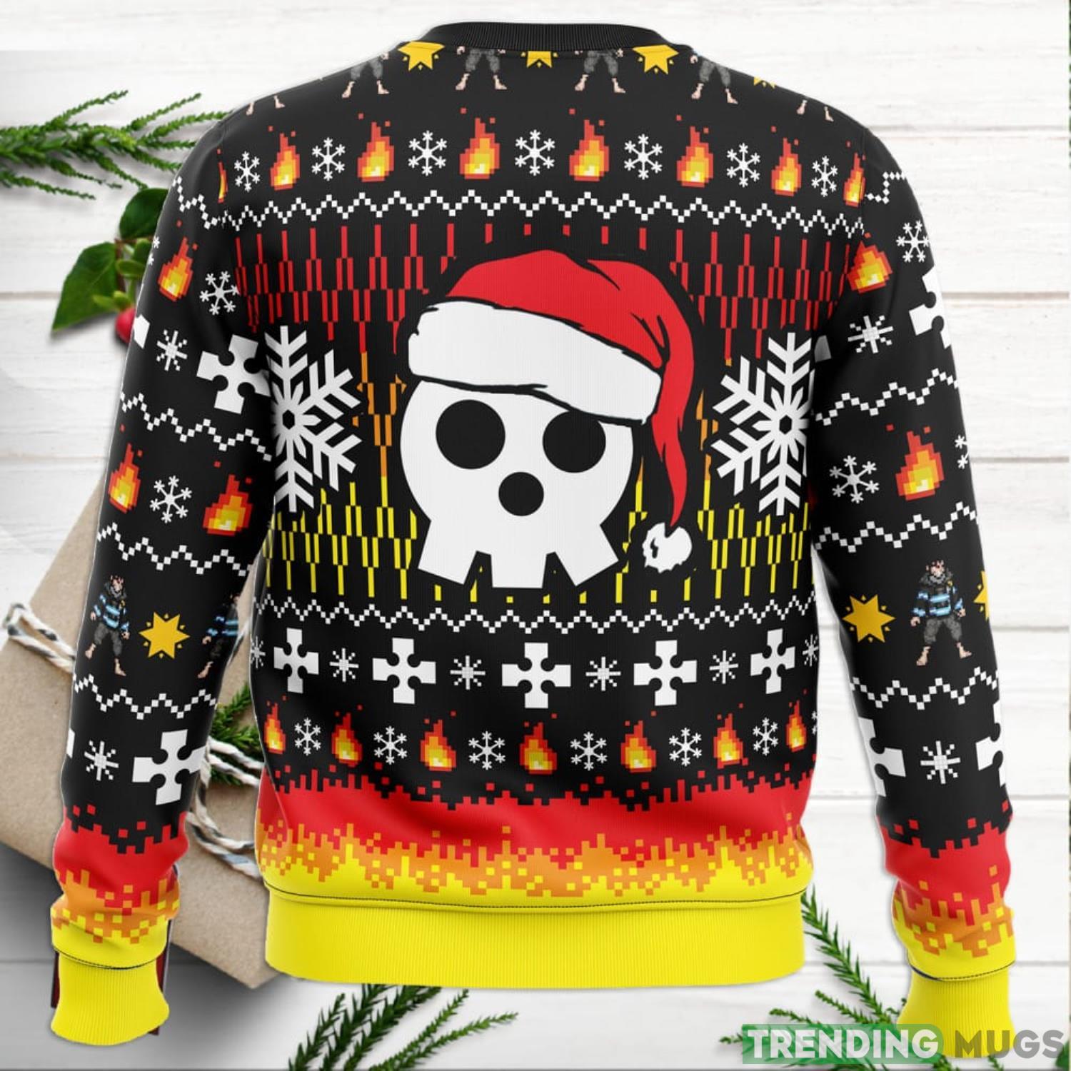We Didn’t Start the Fire this Christmas Fire Force Ugly Christmas Sweater For Men And Women 3D Sweater We Didn’t Start the Fire this Christmas Fire Force Ugly Christmas Sweater For Men And Women 3D Sweater