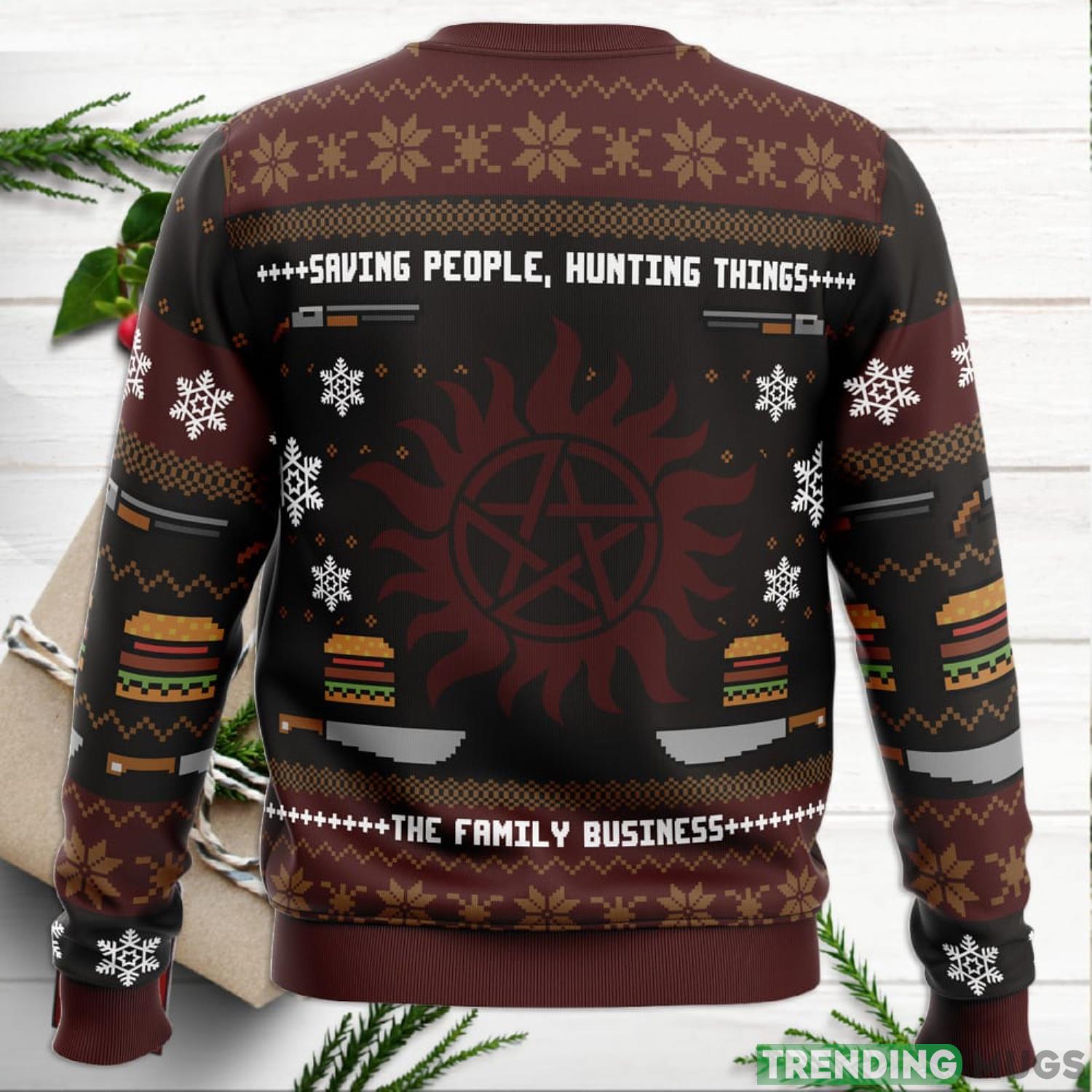 Winchester Christmas Supernatural Ugly Christmas Sweater For Men And Women 3D Sweater Winchester Christmas Supernatural Ugly Christmas Sweater For Men And Women 3D Sweater