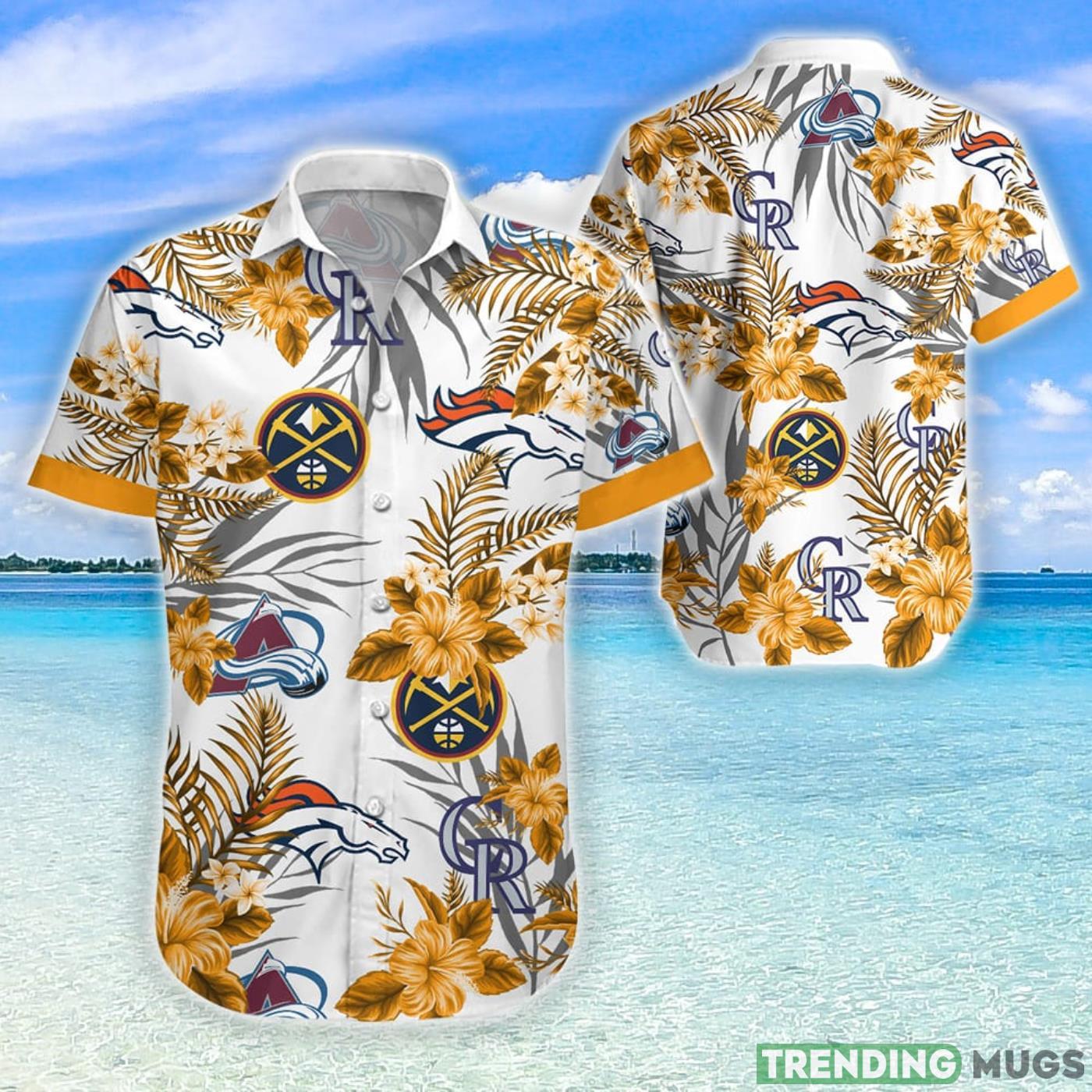 Yellow Flower Colorado Aloha Hawaiian Shirt For Fans Product Photo 1 Yellow Flower Colorado Aloha Hawaiian Shirt For Fans Product Photo 1