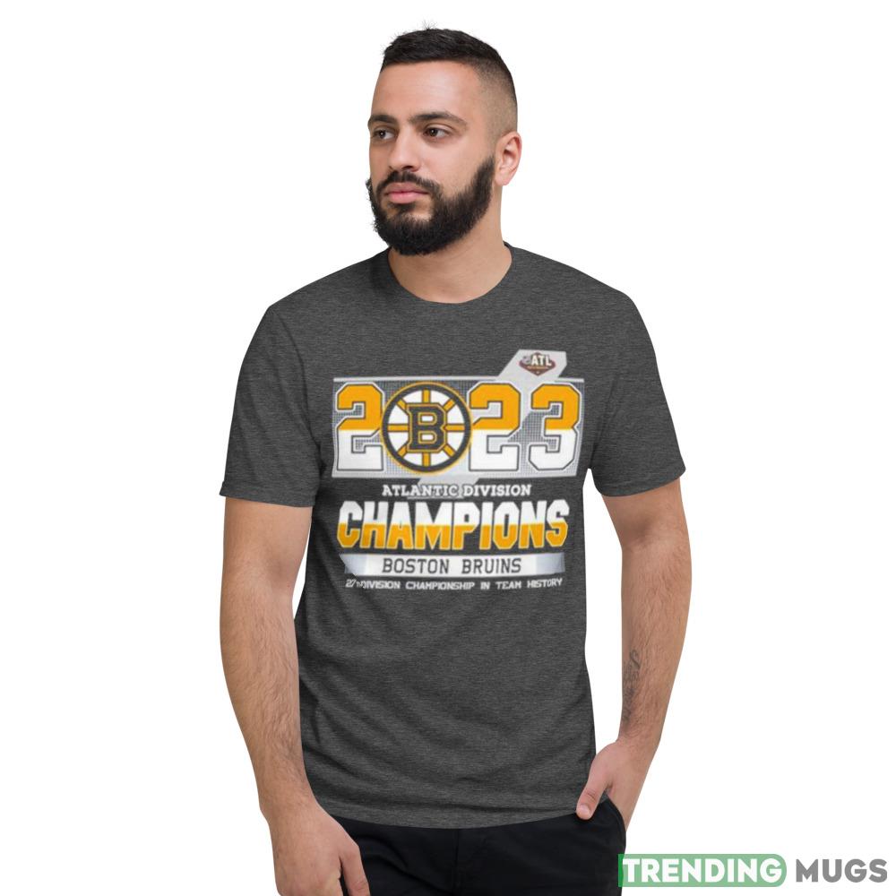 2023 Atlantic division champions Boston Bruins 27th division championship in team history shirt Dark Shirt 2023 Atlantic division champions Boston Bruins 27th division championship in team history shirt Dark Shirt