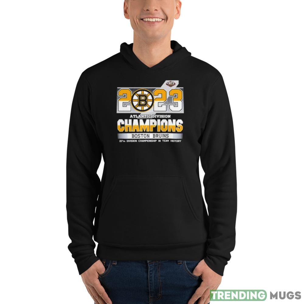 2023 Atlantic division champions Boston Bruins 27th division championship in team history shirt Dark Shirt 2023 Atlantic division champions Boston Bruins 27th division championship in team history shirt Dark Shirt
