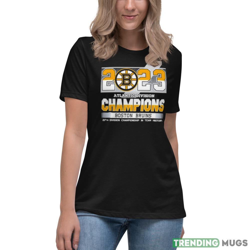 2023 Atlantic division champions Boston Bruins 27th division championship in team history shirt Dark Shirt 2023 Atlantic division champions Boston Bruins 27th division championship in team history shirt Dark Shirt