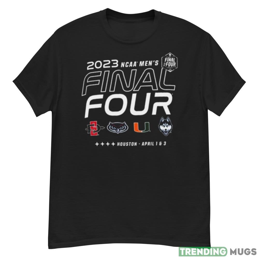 4 Teams Road To Houston 2023 NCAA Mens Final Four Shirt Dark Shirt 4 Teams Road To Houston 2023 NCAA Mens Final Four Shirt Dark Shirt