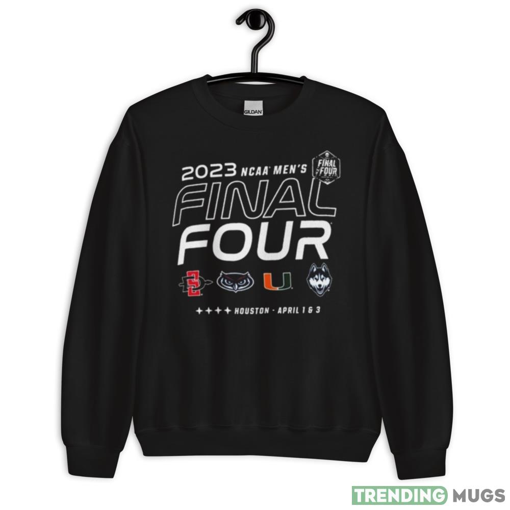 4 Teams Road To Houston 2023 NCAA Mens Final Four Shirt Dark Shirt 4 Teams Road To Houston 2023 NCAA Mens Final Four Shirt Dark Shirt
