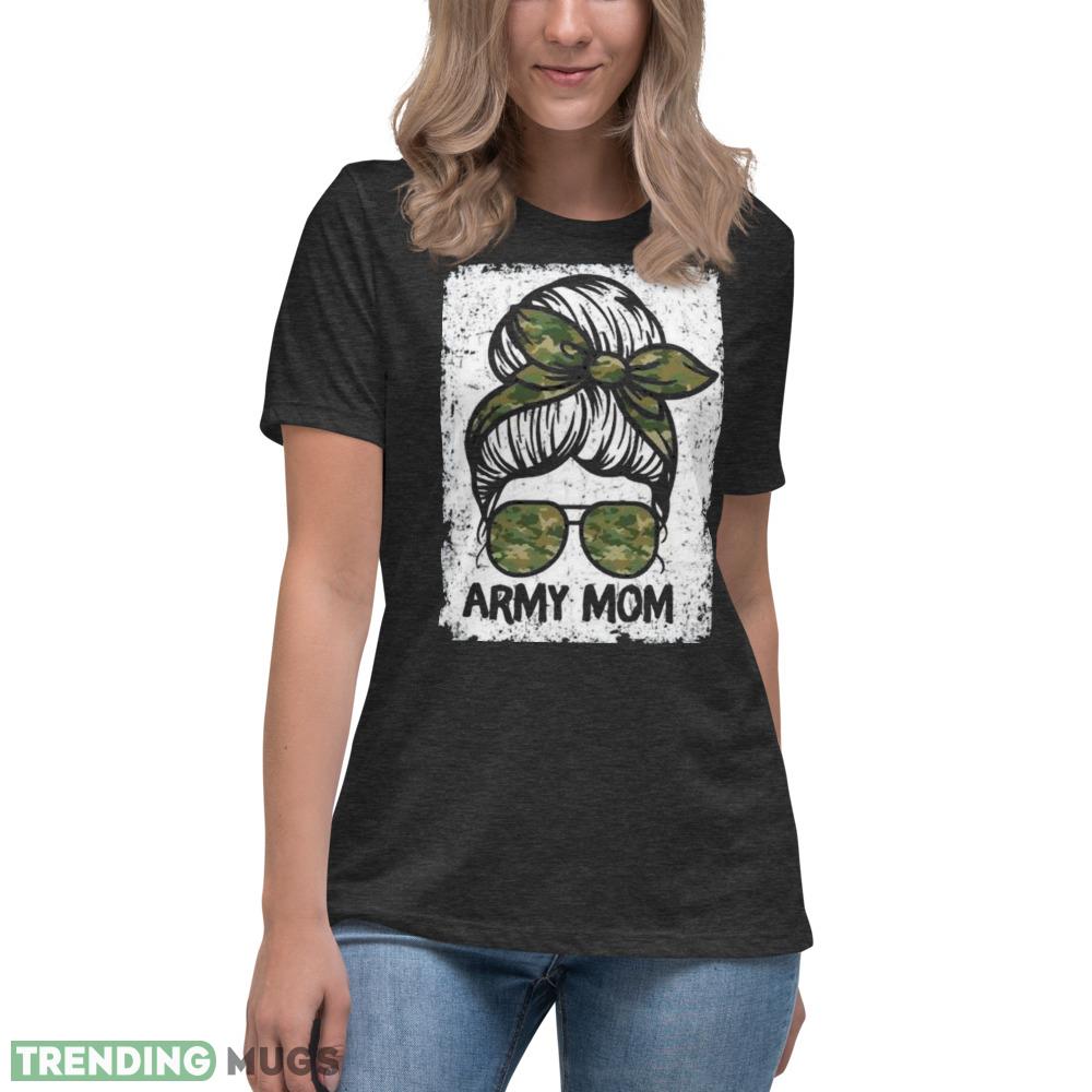 Army Mom Messy Bun T Shirt Army Mom vintage unisex shirt Dark Shirt Army Mom Messy Bun T Shirt Army Mom vintage unisex shirt Dark Shirt