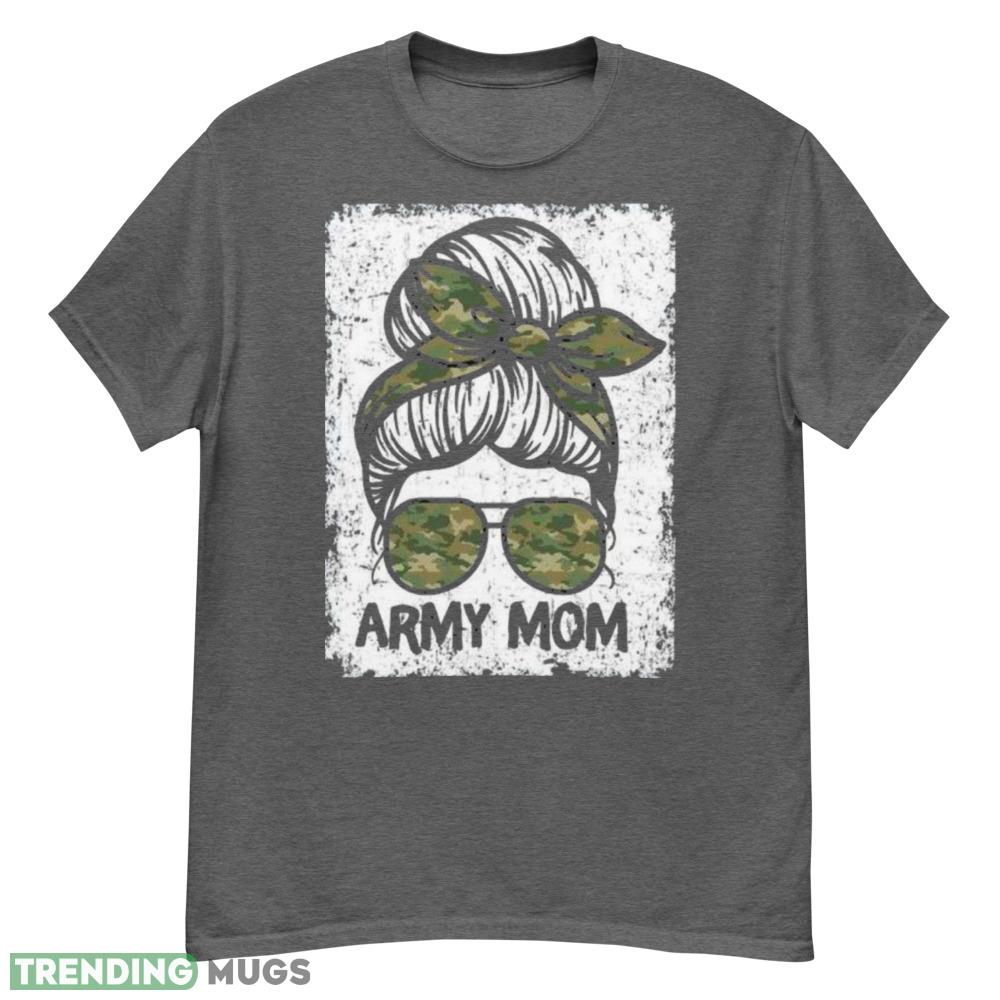 Army Mom Messy Bun T Shirt Army Mom vintage unisex shirt - G500 Men’s Classic T-Shirt-1 Army Mom Messy Bun T Shirt Army Mom vintage unisex shirt - G500 Men’s Classic T-Shirt-1