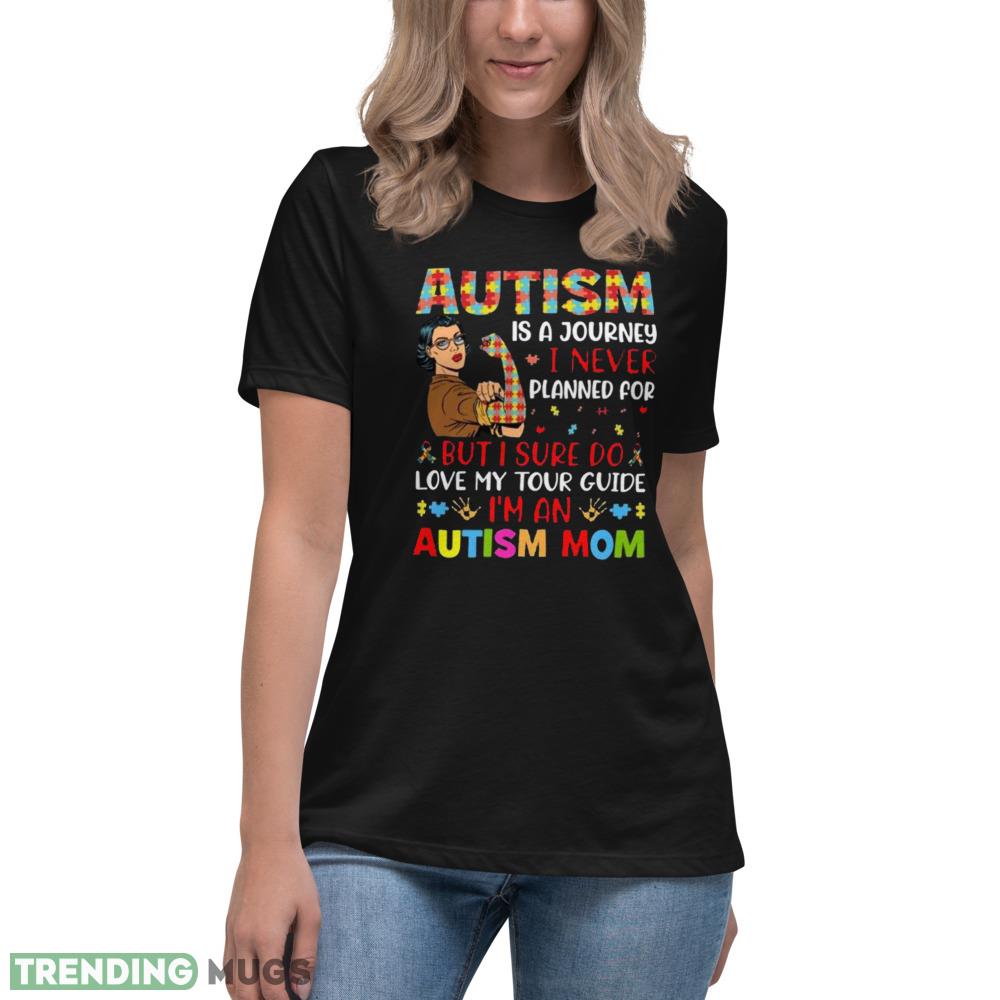 Autism Mom shirt autism is a journey planned for but I sure do love my tour guide t shhirt Dark Shirt Autism Mom shirt autism is a journey planned for but I sure do love my tour guide t shhirt Dark Shirt