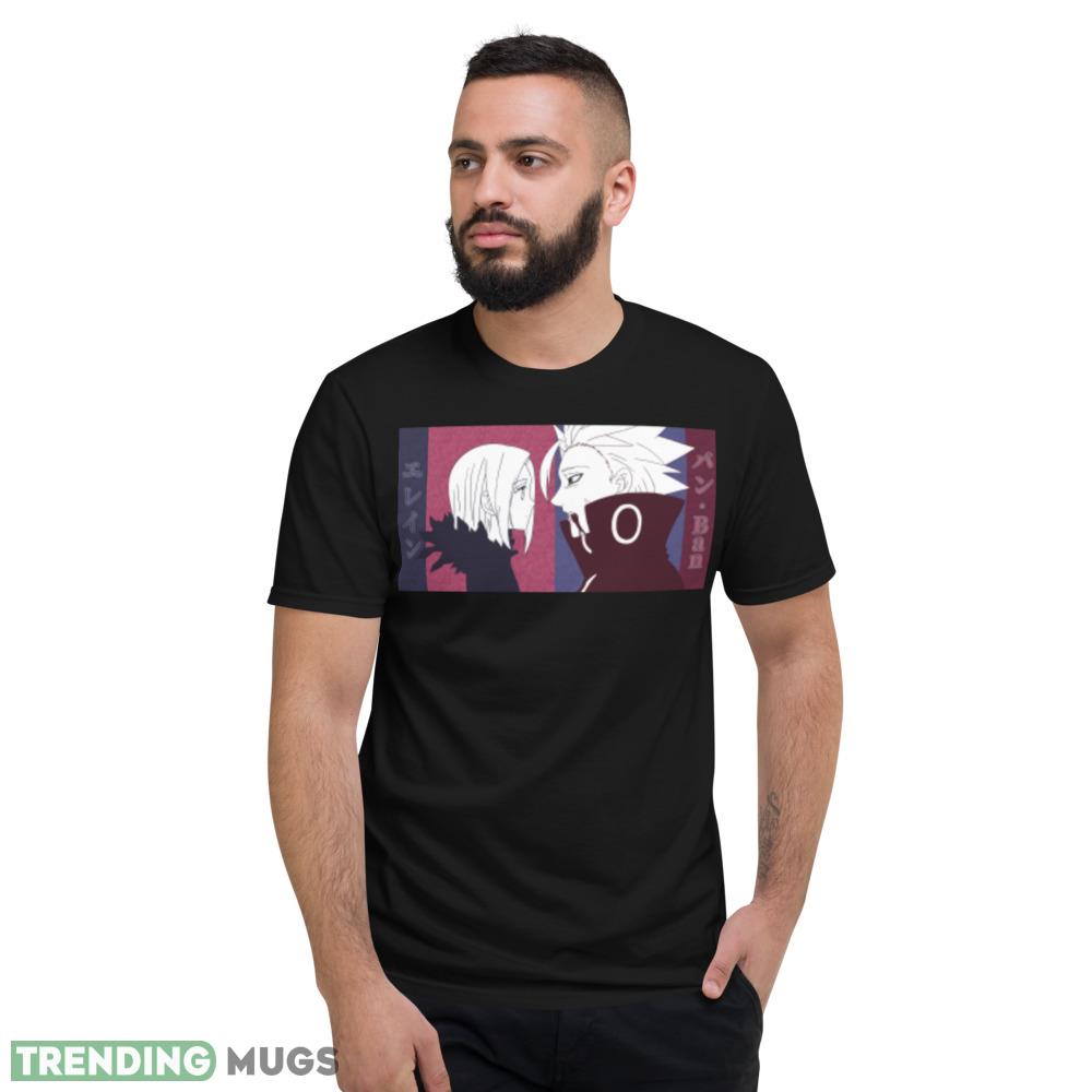 Ban and Elaine Nanatsu No Taizai shirt Dark Shirt Ban and Elaine Nanatsu No Taizai shirt Dark Shirt