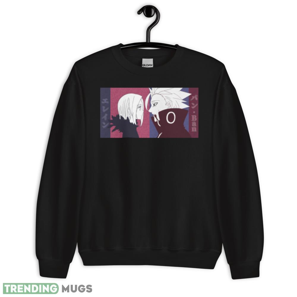 Ban and Elaine Nanatsu No Taizai shirt Dark Shirt Ban and Elaine Nanatsu No Taizai shirt Dark Shirt