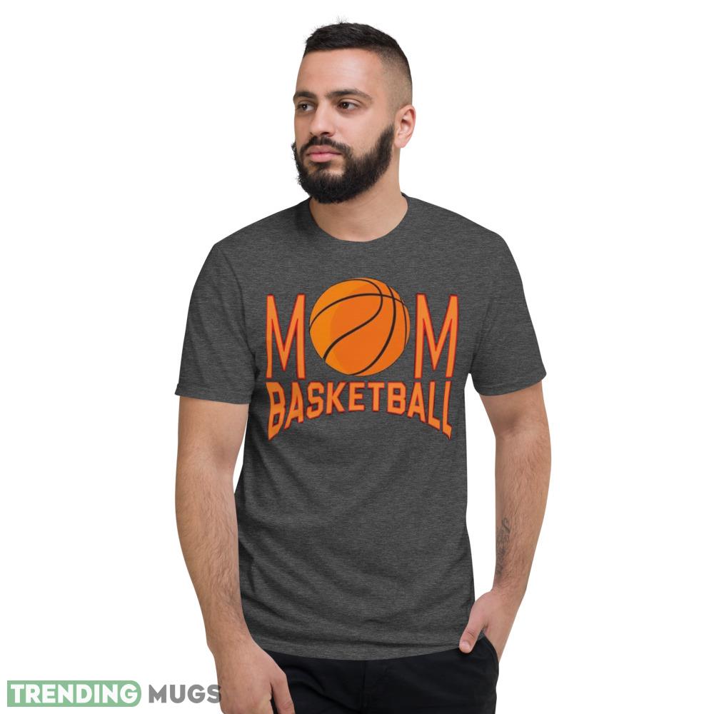 Basketball Mom orange t shirt gift for mom Dark Shirt Basketball Mom orange t shirt gift for mom Dark Shirt