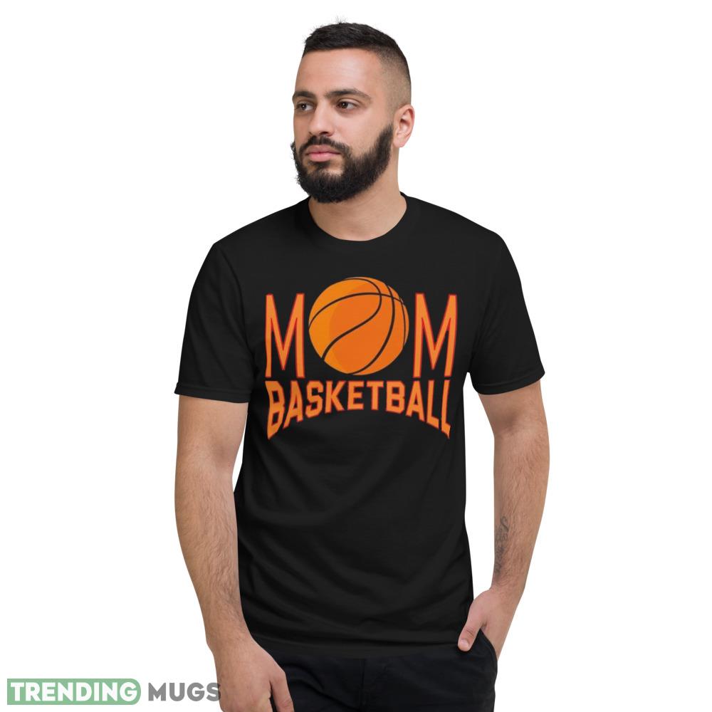 Basketball Mom orange t shirt gift for mom Dark Shirt Basketball Mom orange t shirt gift for mom Dark Shirt