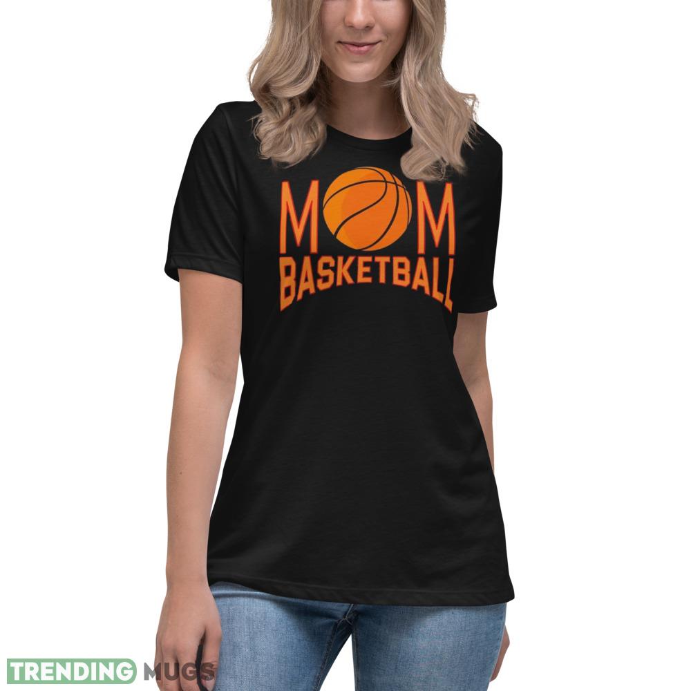 Basketball Mom orange t shirt gift for mom Dark Shirt Basketball Mom orange t shirt gift for mom Dark Shirt