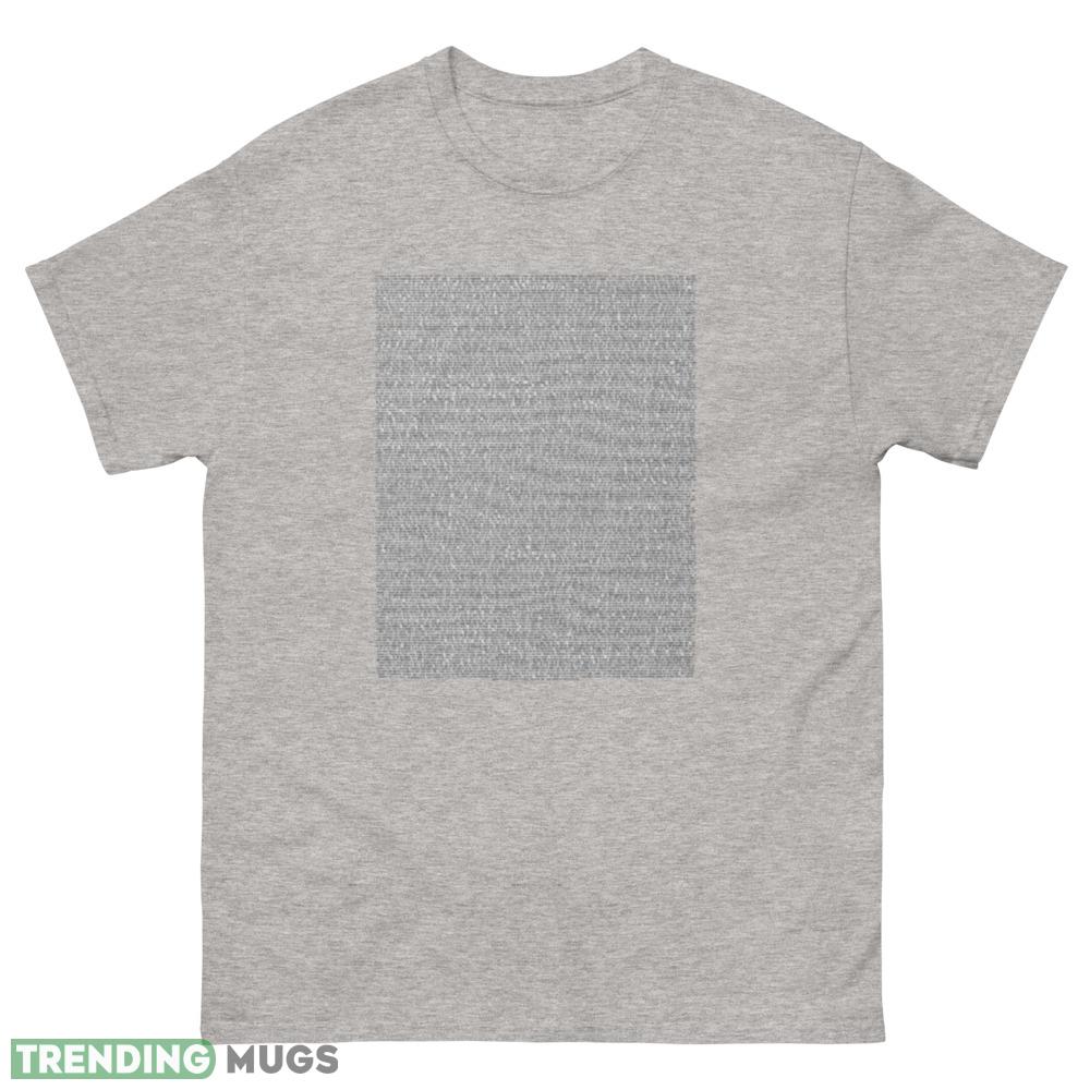 Bee Movie Script Essential unisex shirt - 500 Men’s Classic Tee Gildan