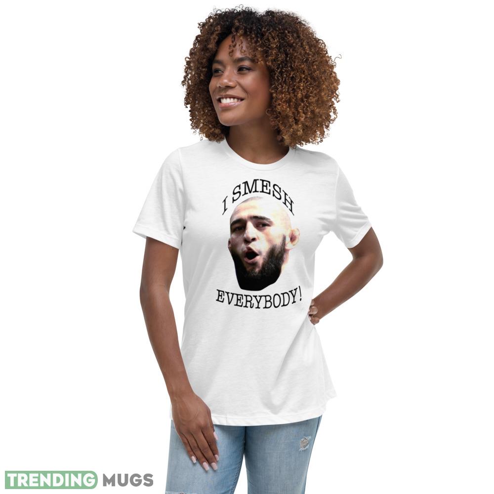 Fkhamzat Chimaev I Smesh Everybody humorous Ufc Fighter shirt Light Shirt Fkhamzat Chimaev I Smesh Everybody humorous Ufc Fighter shirt Light Shirt