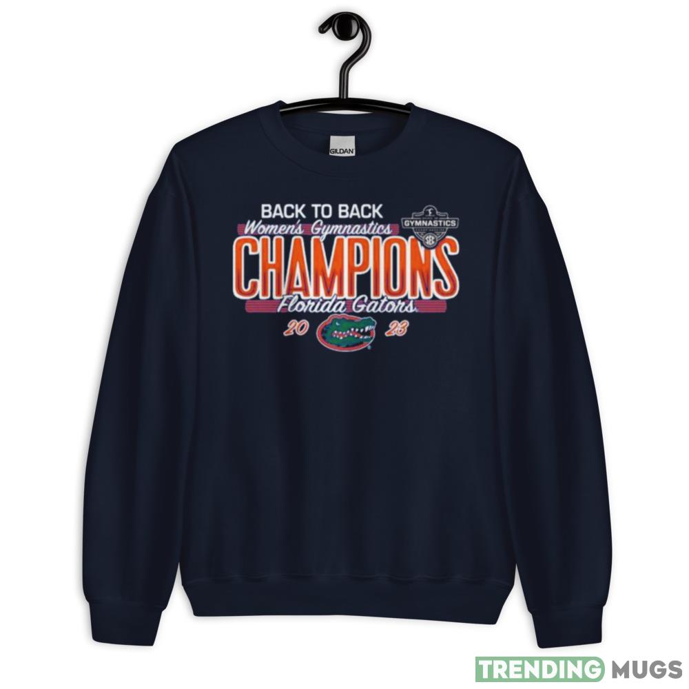 Florida Gators Back To Back Womens Gymnastics Champions 2023 shirt Dark Shirt Florida Gators Back To Back Womens Gymnastics Champions 2023 shirt Dark Shirt
