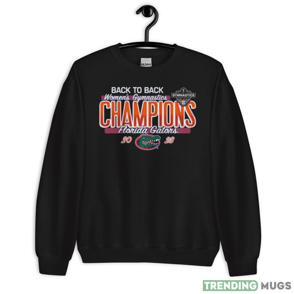 Florida Gators Back To Back Womens Gymnastics Champions 2023 shirt Dark Shirt Florida Gators Back To Back Womens Gymnastics Champions 2023 shirt Dark Shirt