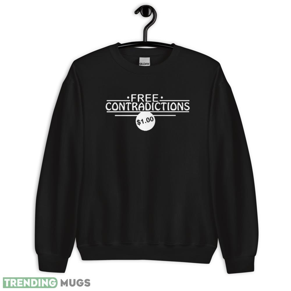 Free Contradictions $1.00 One Dollar Adult T Shirt Tee shirt Dark Shirt Free Contradictions $1.00 One Dollar Adult T Shirt Tee shirt Dark Shirt